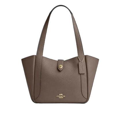 Die Hadley Turnlock Tragetasche – Gold/Dark Stone