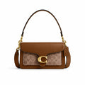 Tabby Shoulder Bag 26 - Brass/Tan Brown