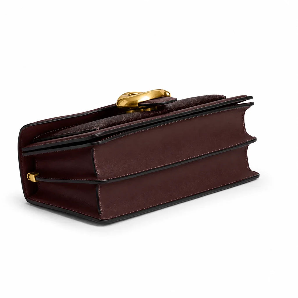 Tabby Shoulder Bag 26 - Brass/Maple