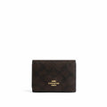 The Signature Card Holder Wallet – Walnut/Tan