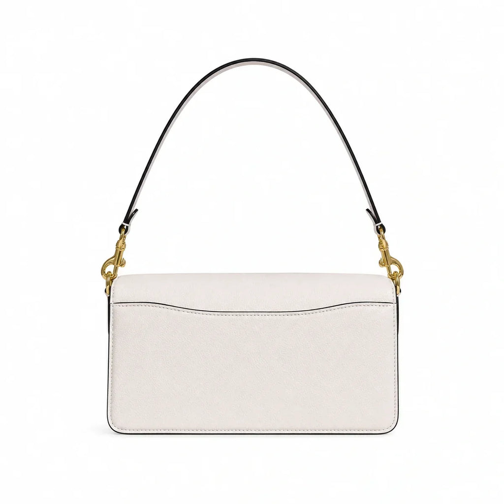 Tabby Shoulder Bag  26 - Brass/Chalk